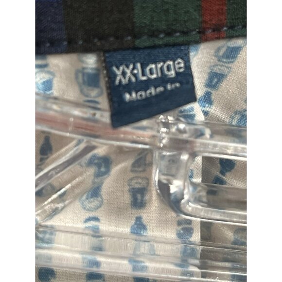 William Murray Short Sleeve Polo Shirt Sz XXL Mens Beer Mugs Blue - Picture 5 of 8